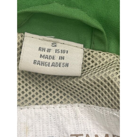 Weather Tamer Women Green Removable Hooded Wind Breaker Rain Jacket Size S - Picture 14 of 16